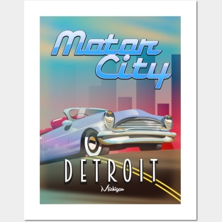 Motor City Detroit Posters and Art